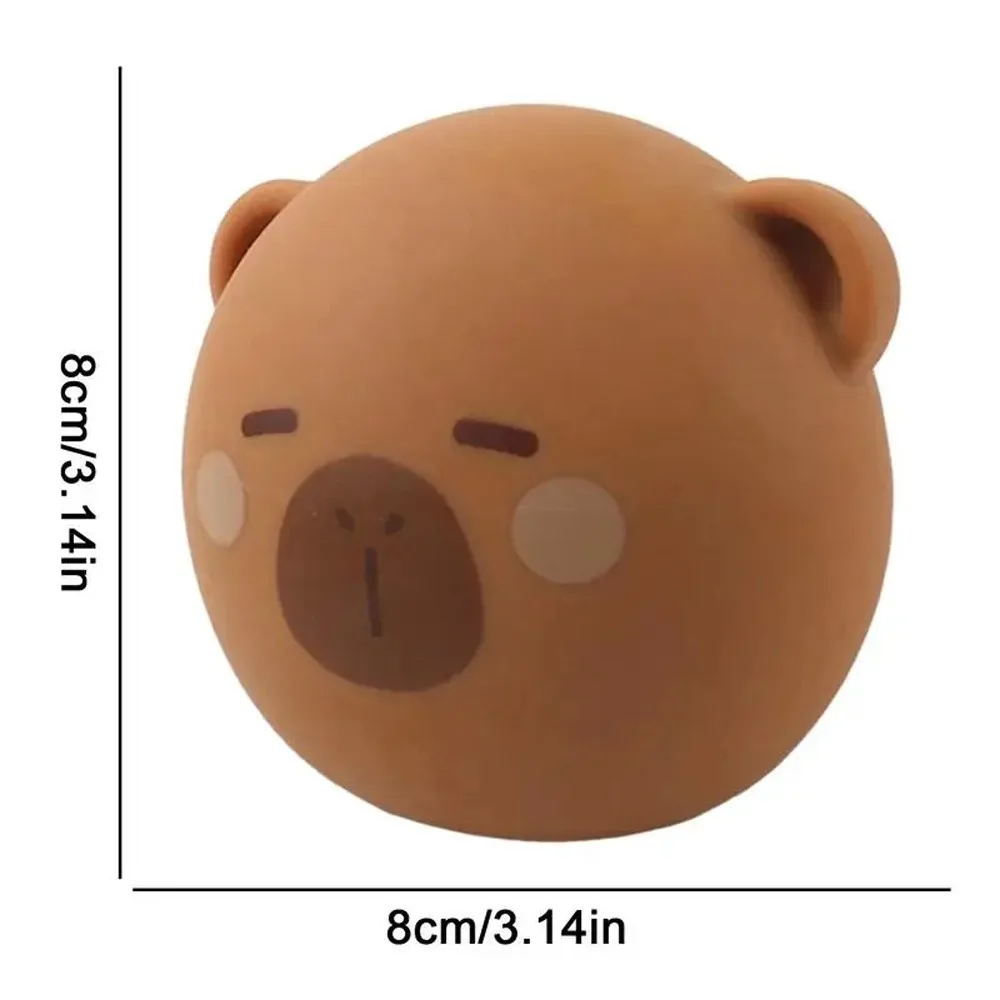 Capybara Capybara Squeeze Toy Cartoon Fidget Pinch Squeeze Knead Slow Rebound Cute Capybara Pinch Toy Office Workers