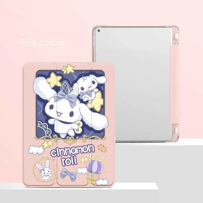 Cinnamoroll With Pencil Holder Case for Redmi Pad SE 11 Redmi pad 10.61 Smart Cover for mi pad 5 11 pro 5 Mipad 6 11 pro Funda