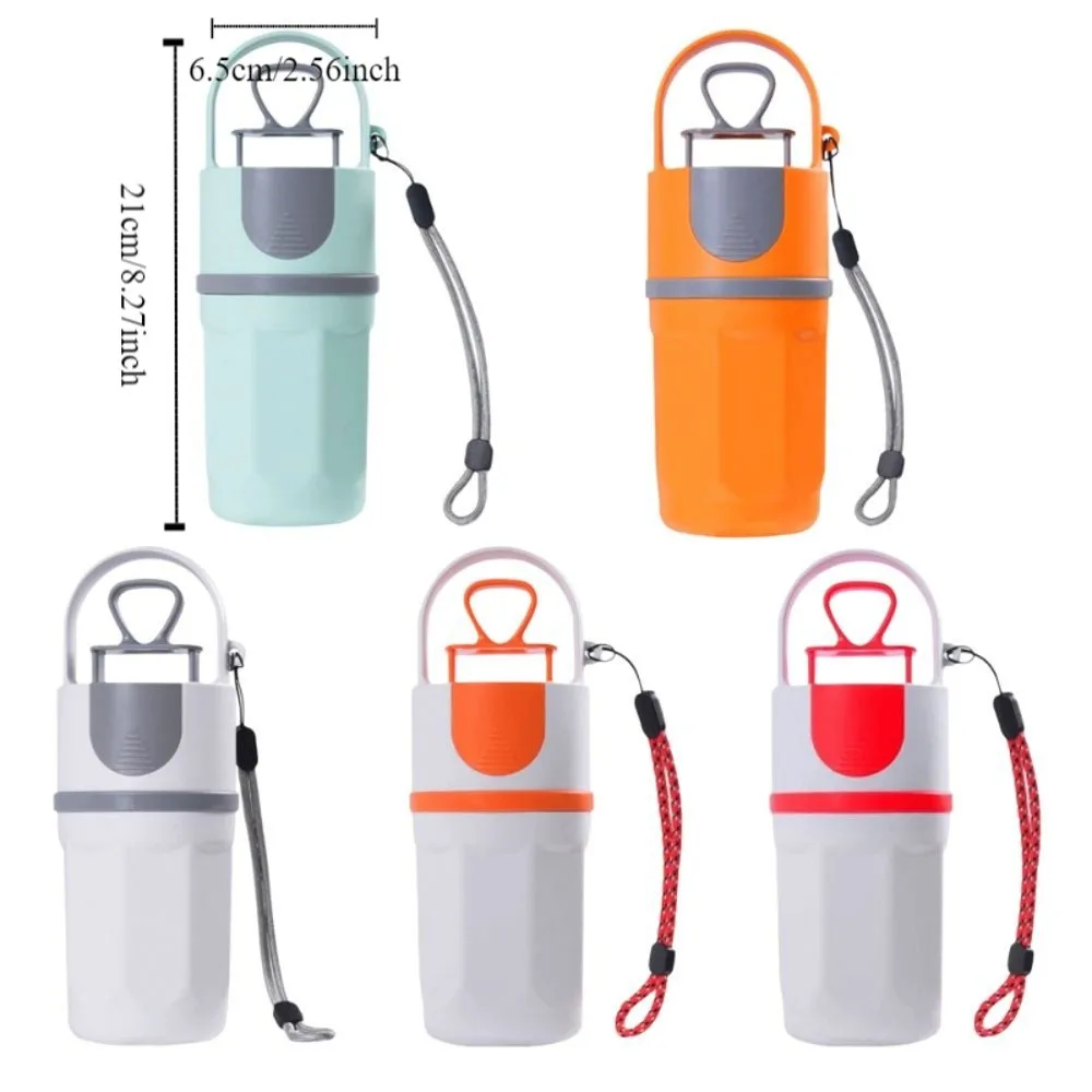 Pickup No-Touch Dog Pooper Scooper Raccoglitore di rifiuti per animali domestici in plastica a sei artigli portatile con corda sospesa Pala per merda per cani Viaggi in campeggio