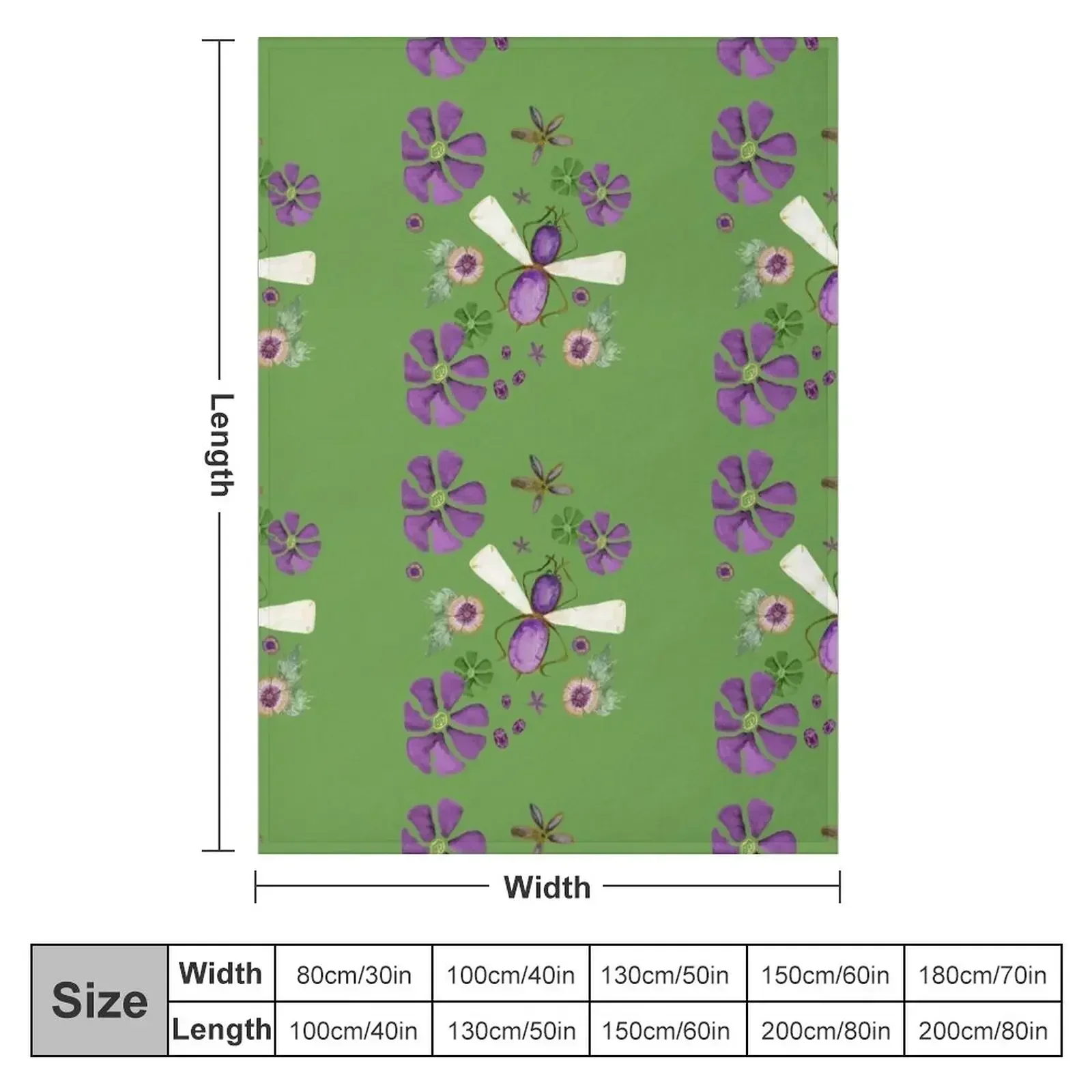 Suffragette Jewels pattern Throw Blanket couch cozy soft plush fuzzy picnic outdoor blanket