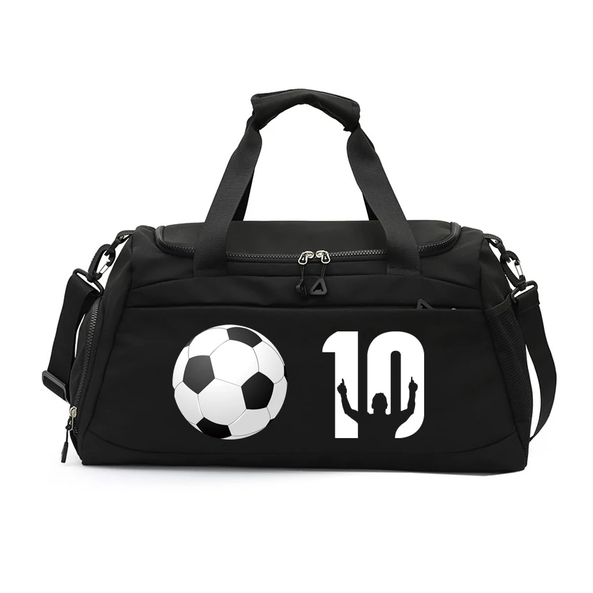 

Football ME SSI Printed Large Capacity Football Bags with Shoe Compartment Sports Fitness Basketball Bags for Women Men Yoga Bag