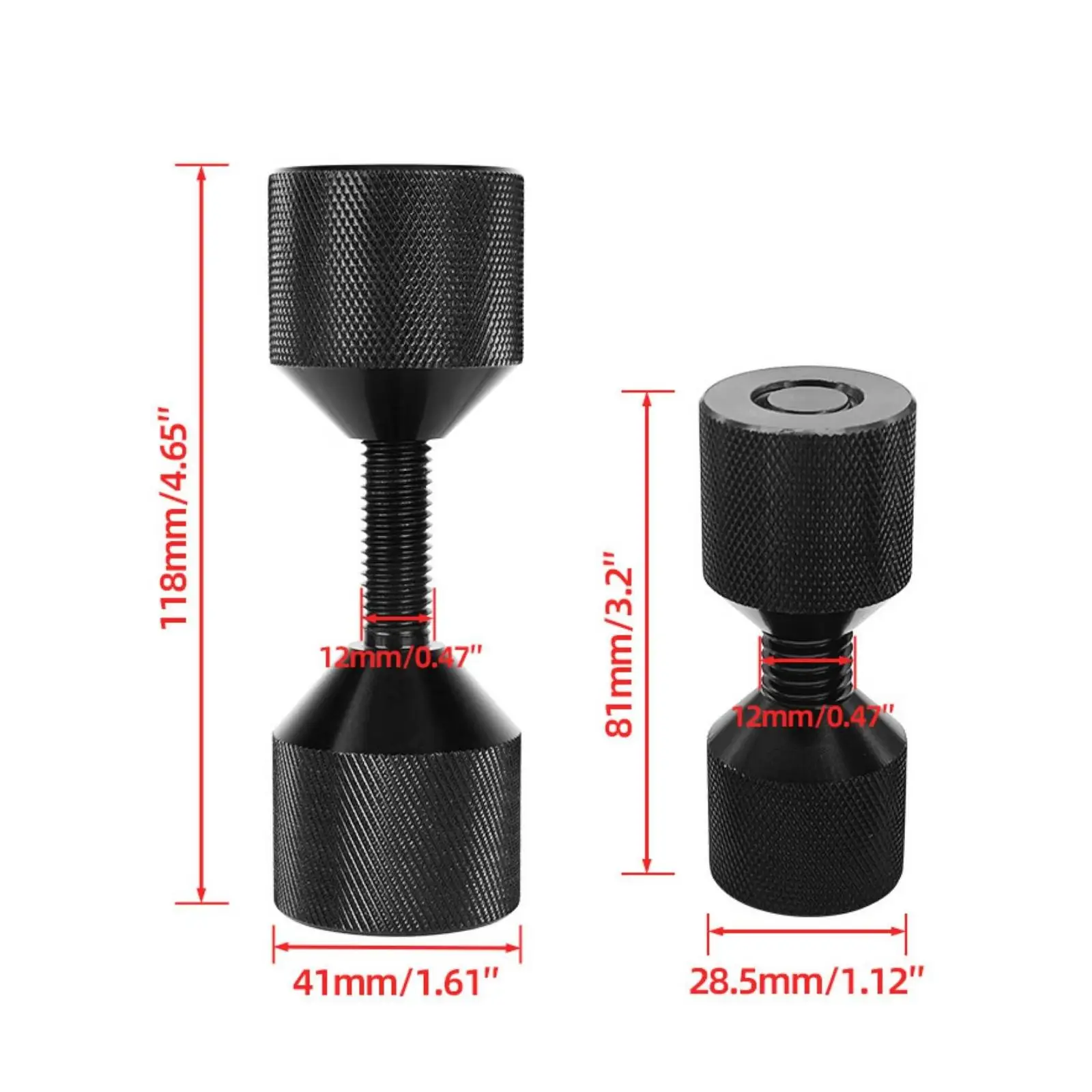 4 Pieces Flange Alignment Pin Aluminum Flange Pin High-Precision for Pipefitters