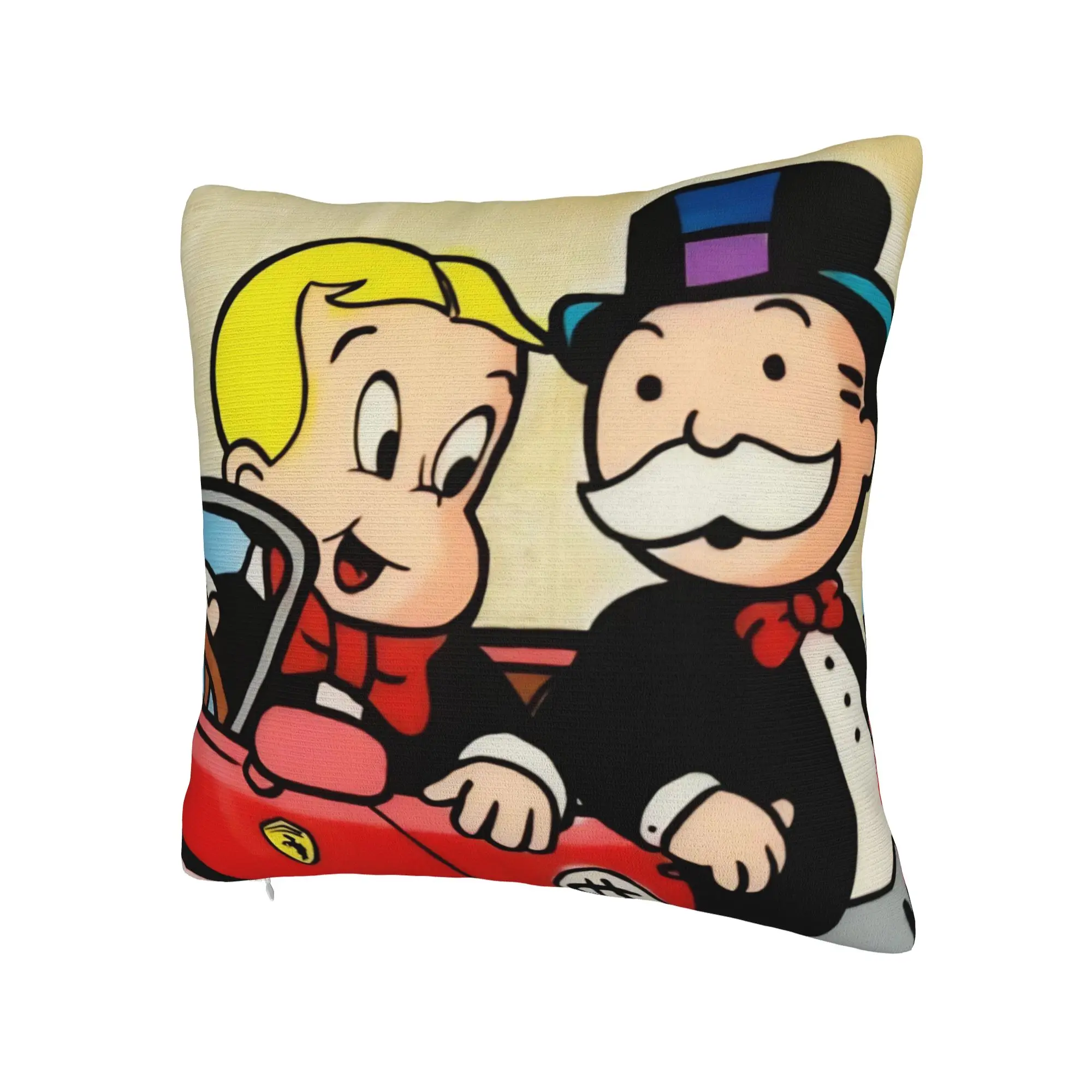Decorative Pillow Cover Alec Monopolys Stuff Chair  Pillow Case Cover Zippered Multiple Sizes