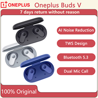 Original OPPO OnePlus Buds V AI Noise Cancelling Bluetooth 5.3 Earbuds, HiFi Sound, Dual Mic, TWS, New/Open Box.