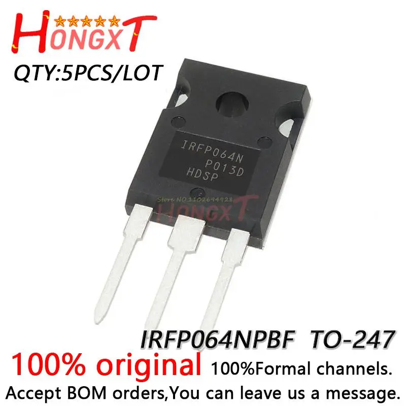 

5 шт. 100% новый оригинальный IRFP064NPBF IRFP064N MOS FET N-канальный 55 В 110 А.