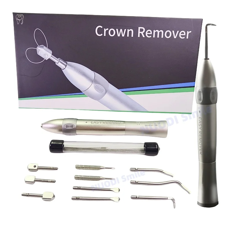 Easy Remover Dental Automatic Crown & Bridge Remover System Dentistry Tools Fits to All Electric and Air Motors for Crown Remove