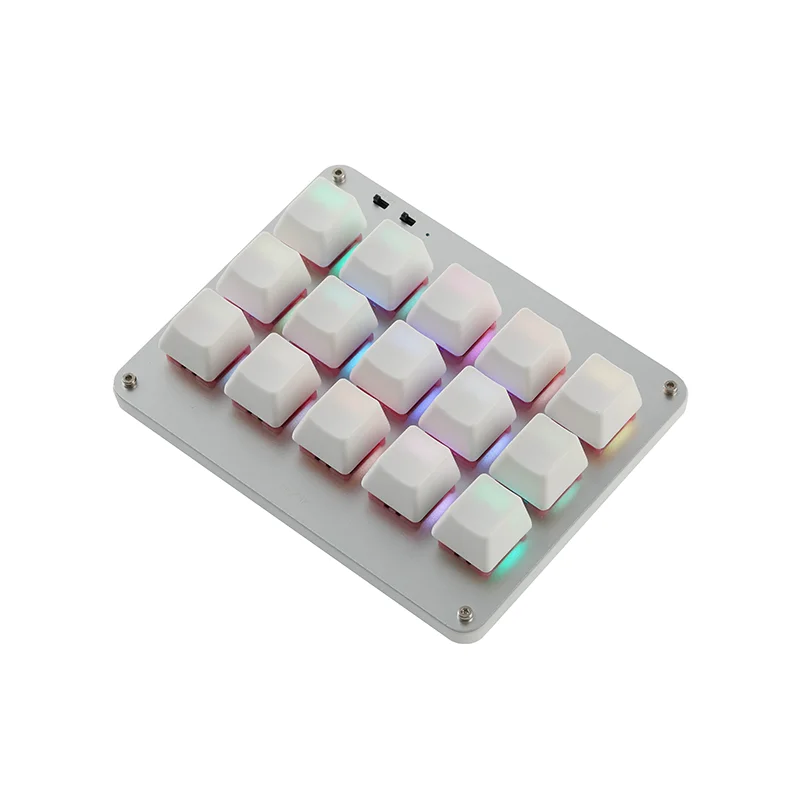 KeySilk Mechanical Keyboard 15 Key Tri-Mode Wireless Bluetooth Programmable Hot Swap Macro Pad Gaming PC Accessories for Sky