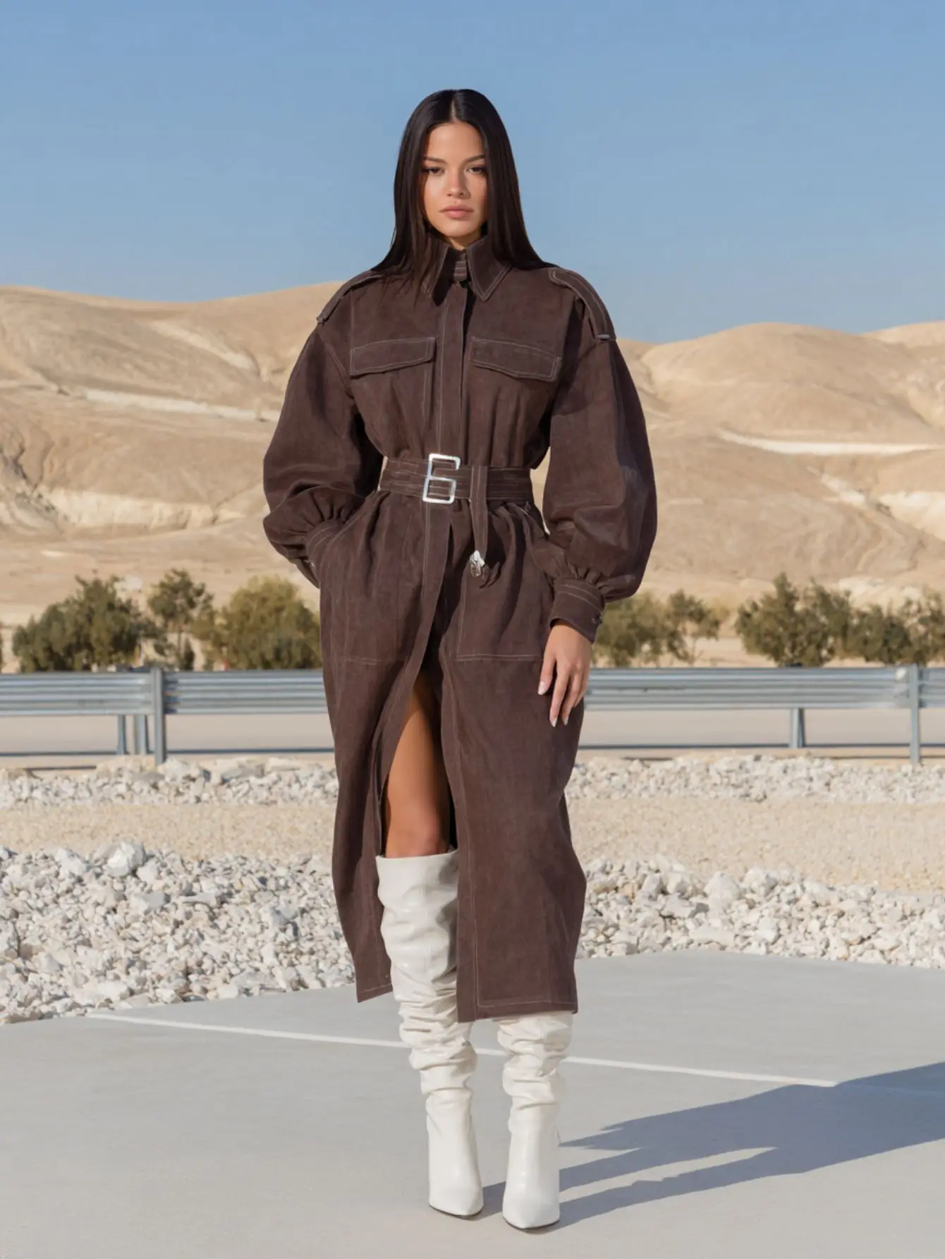 

Mia Muse Select женские зимние куртки осень-зима элегантные 2025 модные однотонные повседневные куртки с длинным рукавом и высоким отложным воротником