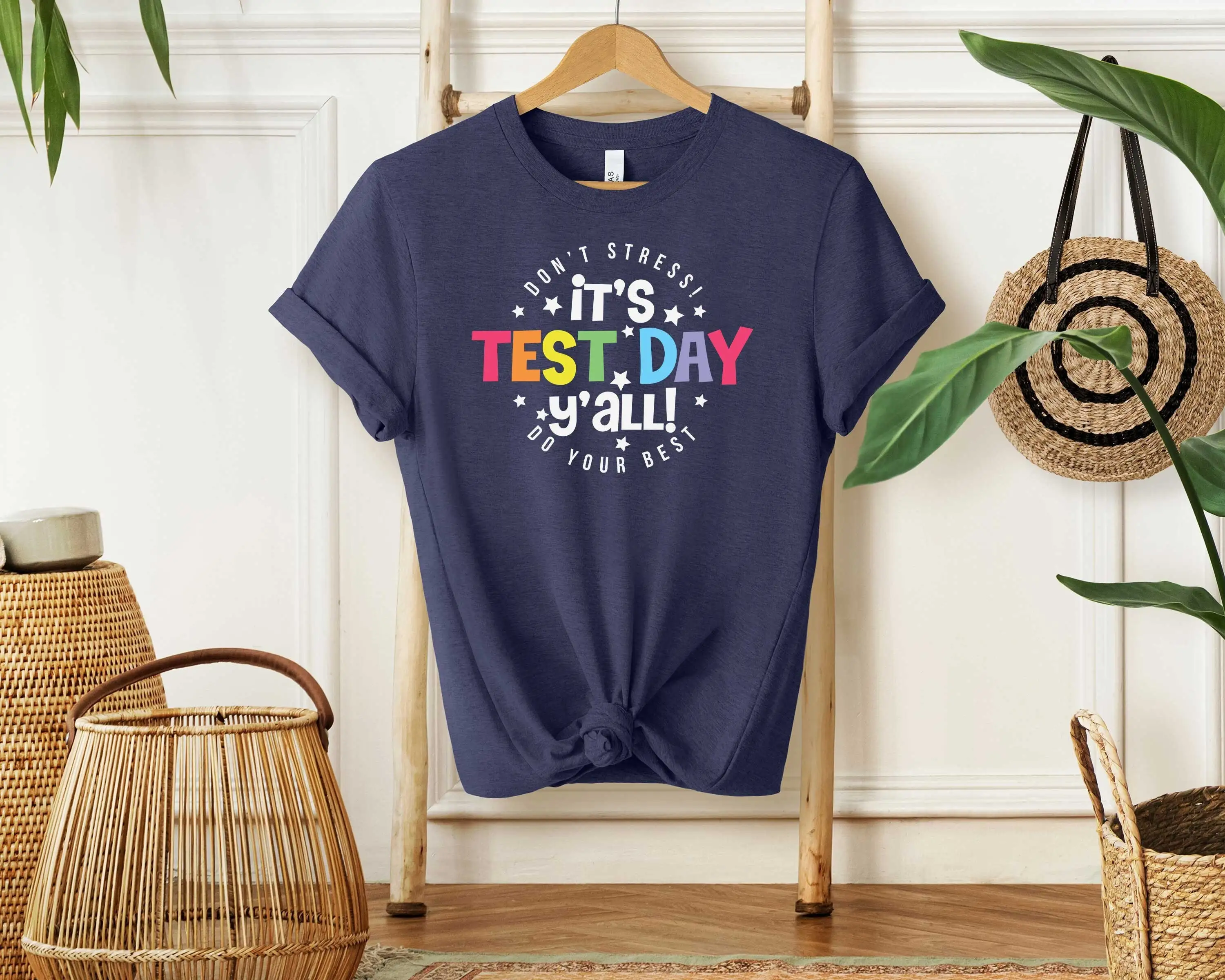 

Its Test Day Yall T Shirt Funny SweaT Teacher Testing for Teachers End of Year