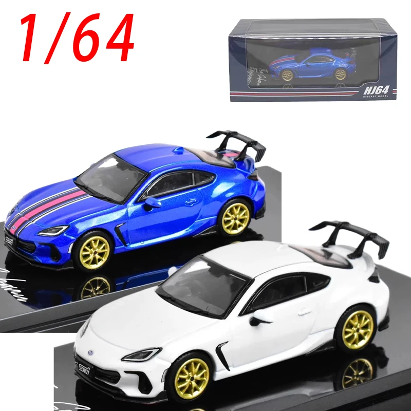 

Diecast 1/64 Scale Subaru Alloy Car Model Subaru BRZ STI Play Vehicles Collection Toys for Boys Original Box