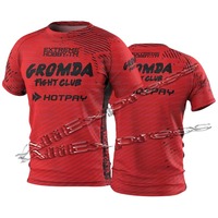 GROMDA BOXING Fans Summer FIGHTWEAR Men Women Breathable Round Neck T-shirt Man Kids Casual Short Sleeve Tops Tee