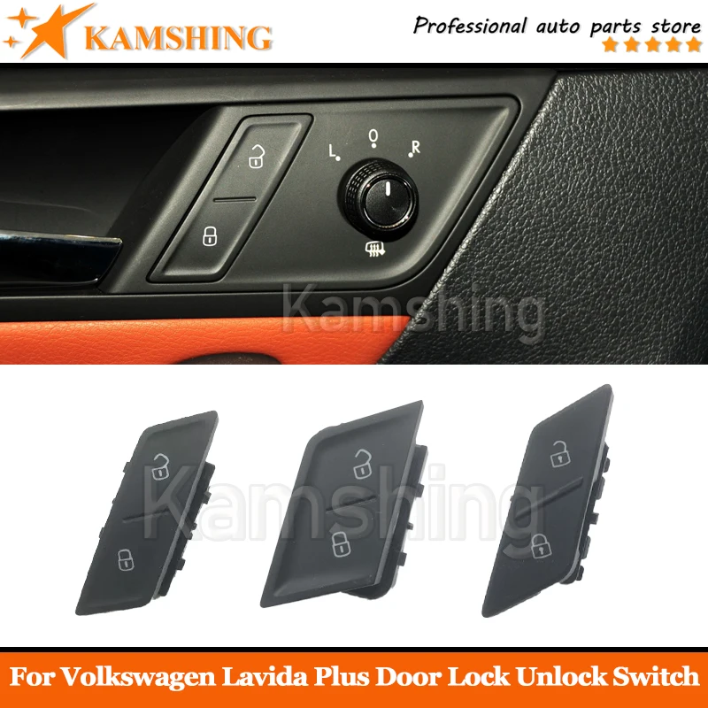 For Volkswagen Lavida Plus 13-21 Car Central Saftey Door Lock Unlock Switch Control Button Front Left Driver Side