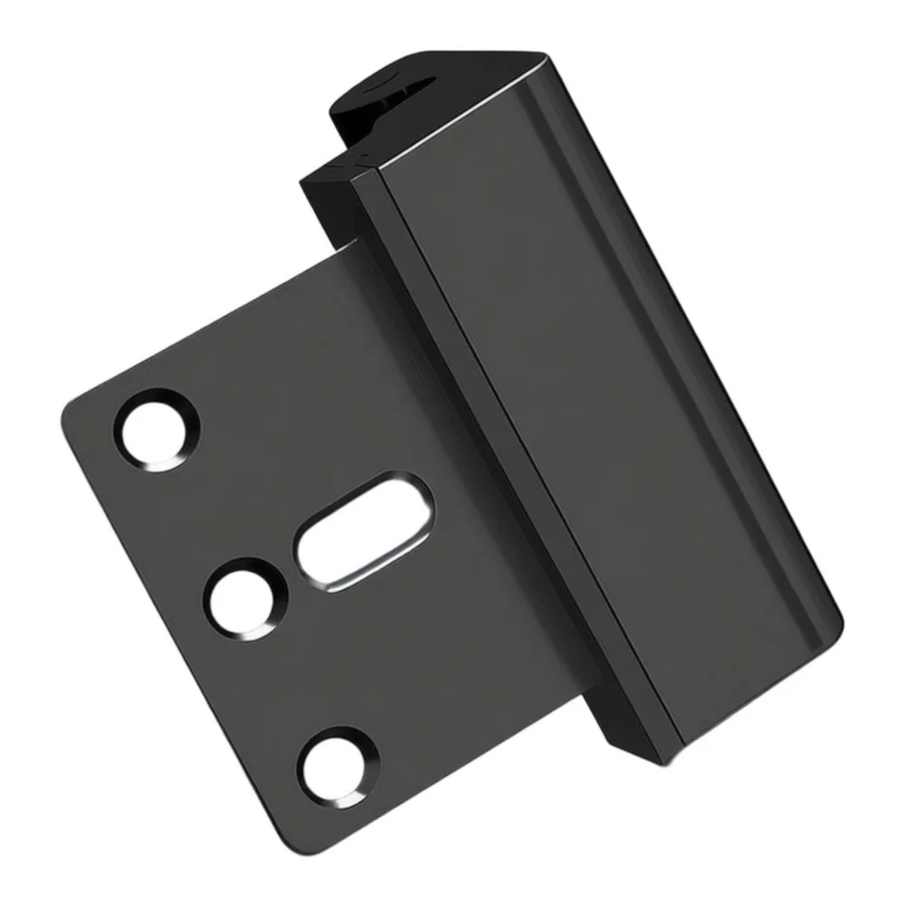 1pc Portable Duty Door Lockout Device For Inward Opening Doors High Carbon Steel Security Latch Home Travel Safety Tool