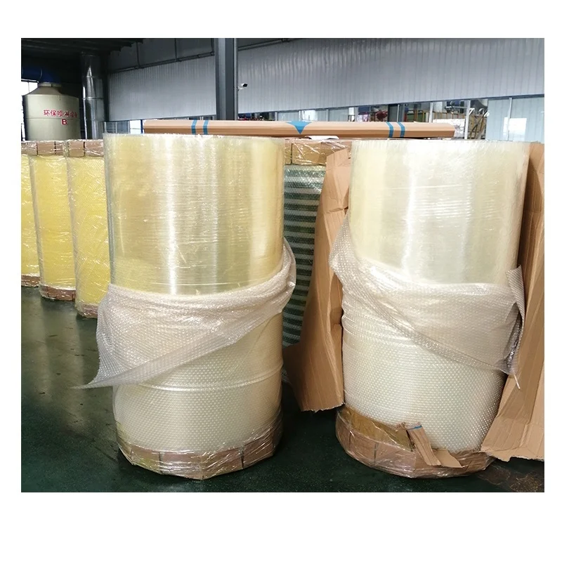 Factory Direct Sale Transparent Bopp Jumbo Roll Adhesive Tape 1280Mm X 4000M