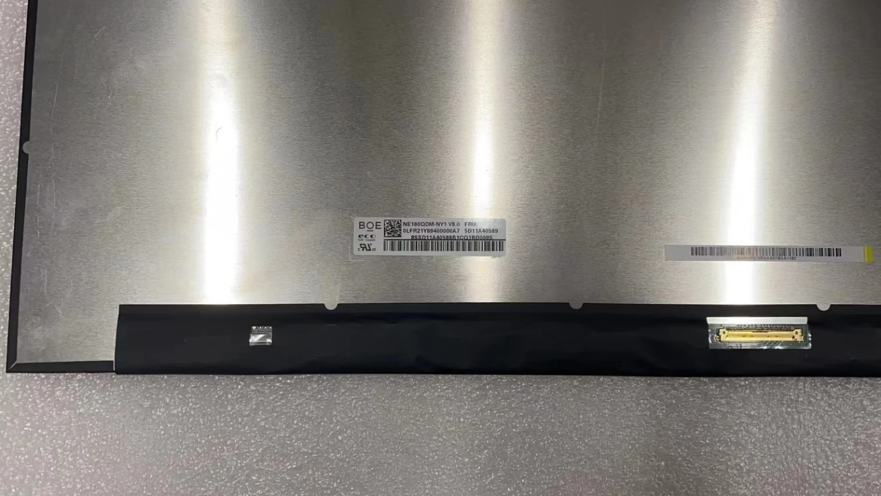 

New Original 16.0" Laptop Notebook LCD Screen NE160QDM-NY1 B160QAN02.H 165hz 2560×1600 40Pin For Lenovo ideapad 5 Pro-16 100sRGB