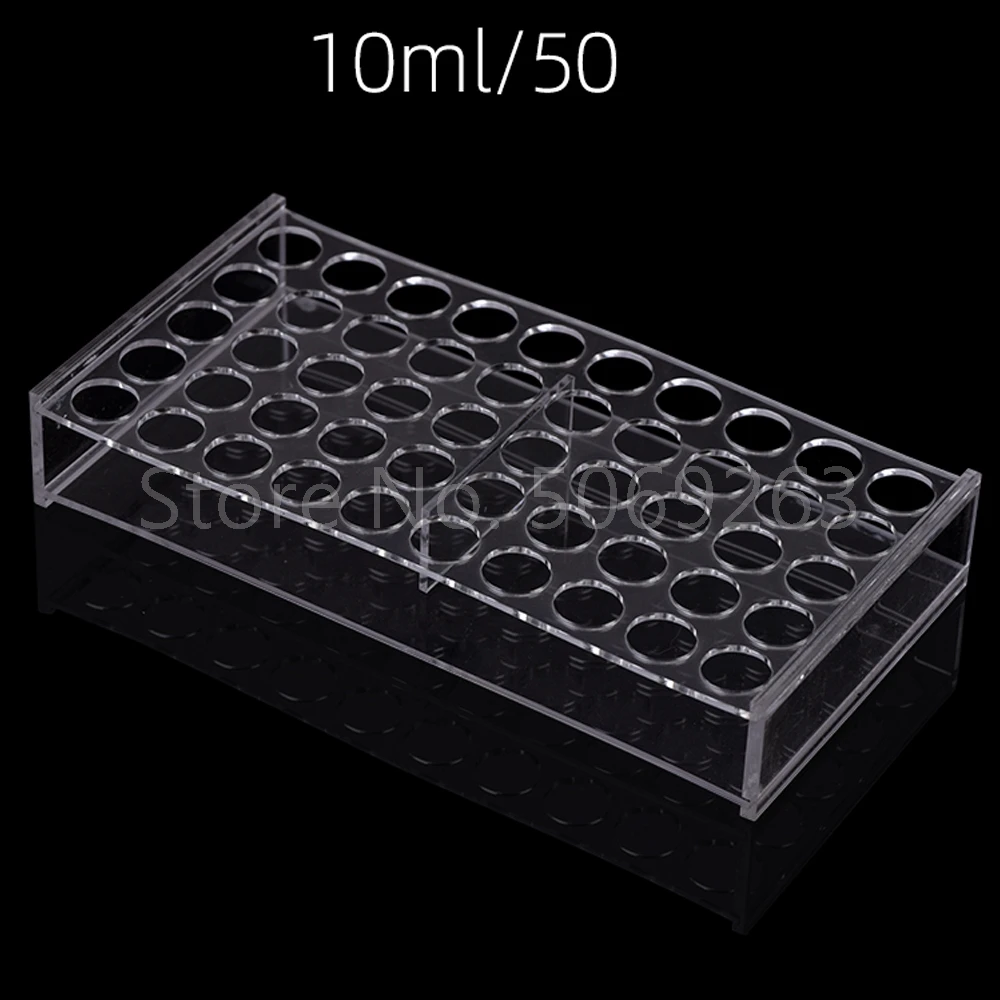 1pcs Clear 1/2/5/10/20ml PMMA ampoule bottle perspex Rack For School Lab