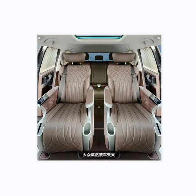 

Customized2020 autor design luxury car seats van accessory for Benz V260 Luxury Vip Rvs Off-road Car Captain Chairs For Mercedes