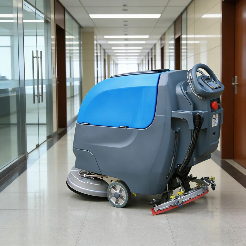 Walk-behind Machine Vacuum and Mop High Performance Floor Scrubber Janitorial Equipment Industrial Cleaning Machine Solutions