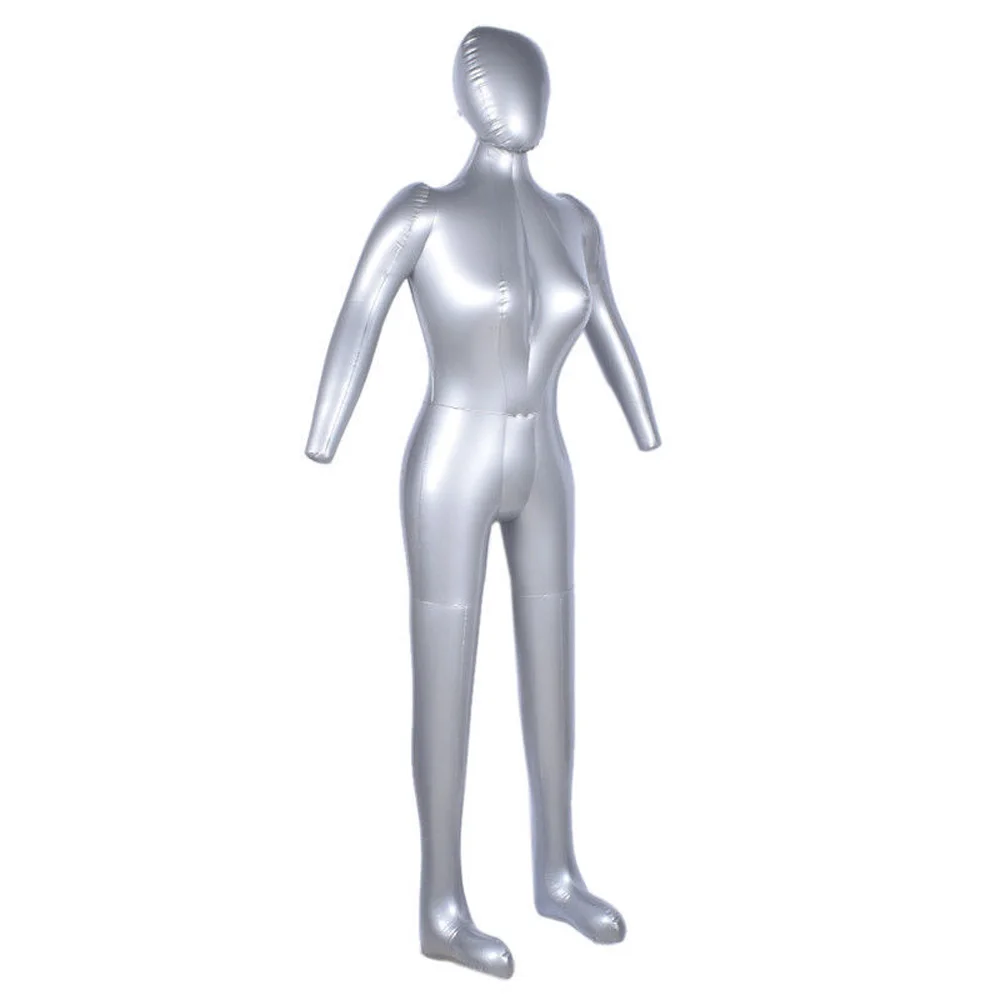 Brand new Inflatable Model 1 pcs Inflatable Full Body Model Mannequin PVC Window Display High quality Replaces