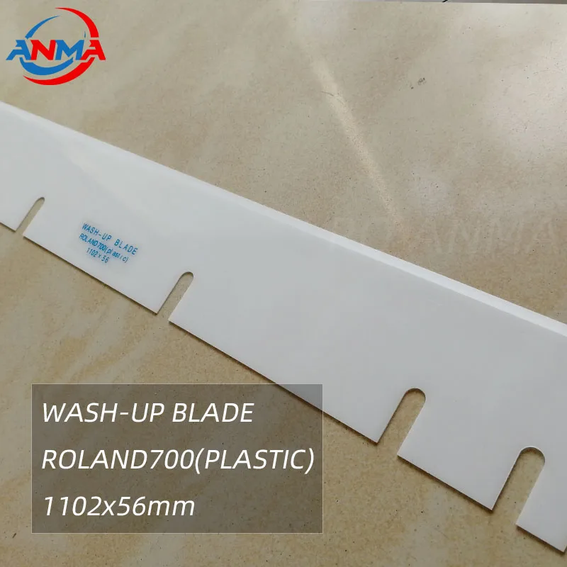 2pcs/lots 007V143930 Roland Wash Up Blade 1102*56mm Man Roland 700 Cleaning Sheet Printing Machine Spare Parts