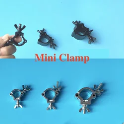 Mini Light Clamp O Hook Tube Holder Stage Aluminum Truss Clamps For Disco LED Par Light Spotlights DJ Lighting Stand Party Tent