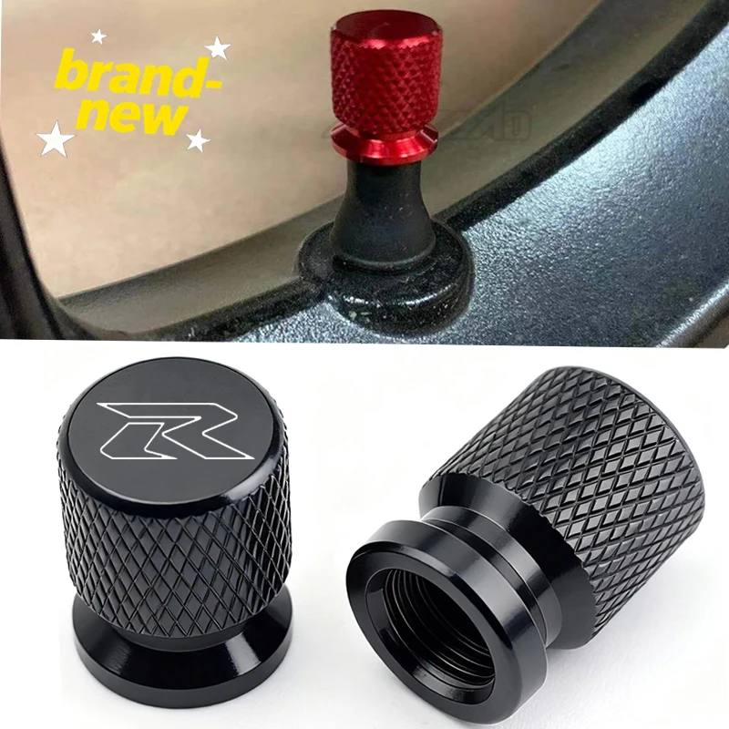 Para suzuki gsxr 600 750 1000 GSX-R 600 750 1000 125 150 1998-2023 motocicleta cnc alumínio roda pneu válvula tampas capa hermética