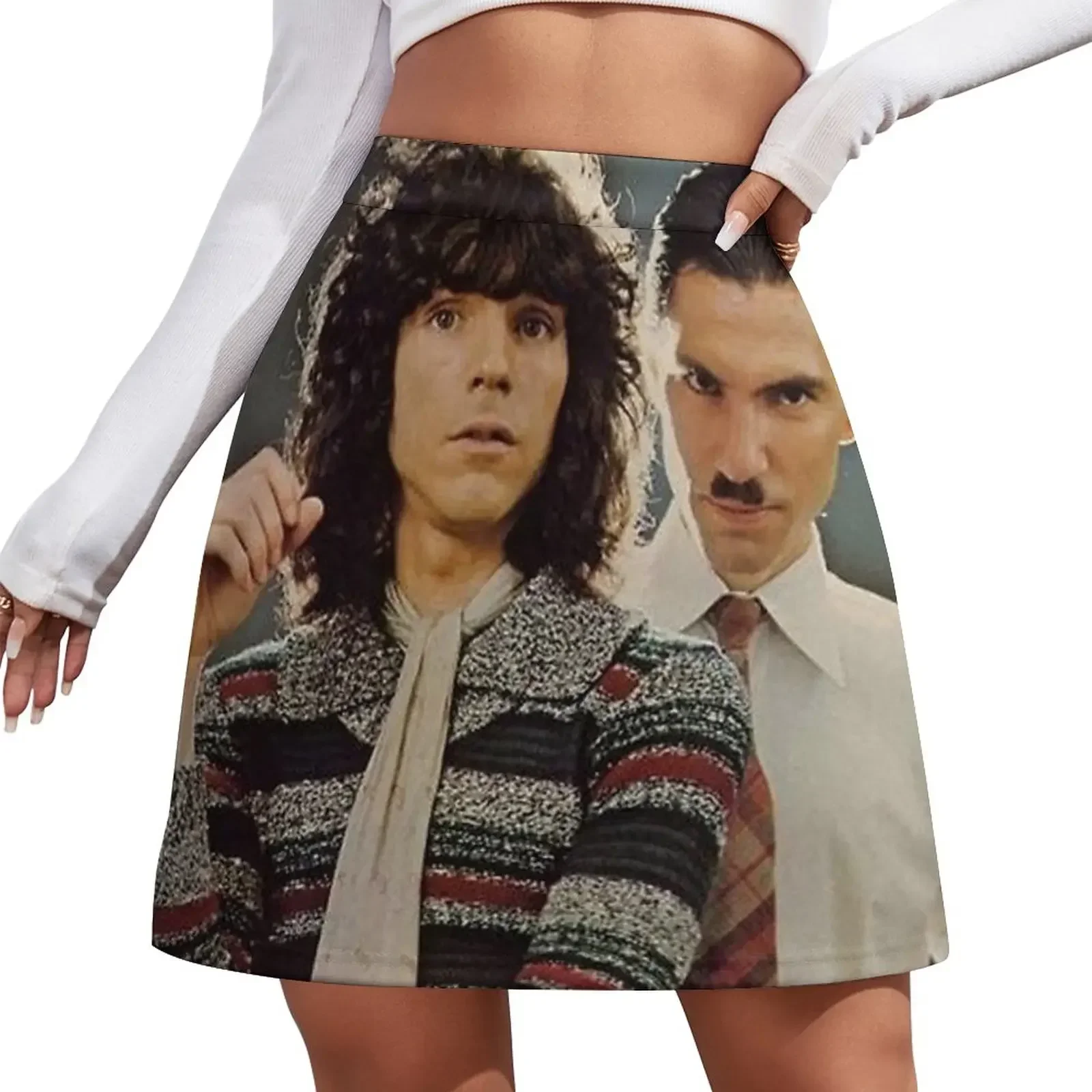 

Sparks Band Glam Rock Mini Skirt Skort for women shorts women's clothing summer 2026 novelties