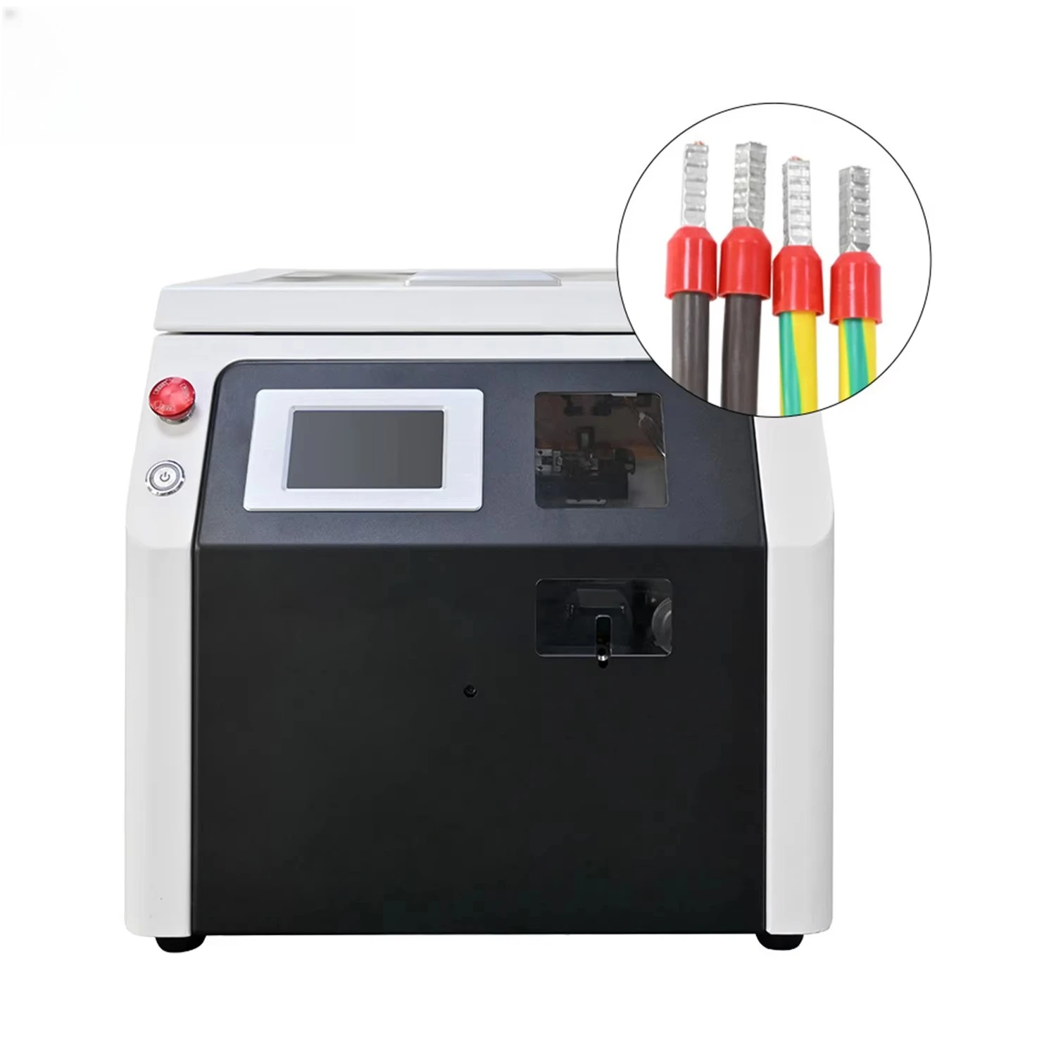 Daogao 4 Square  Electrical Semi-auto Cable Wire Pressing Tool Ferrule Tubular Terminal Crimp Machine