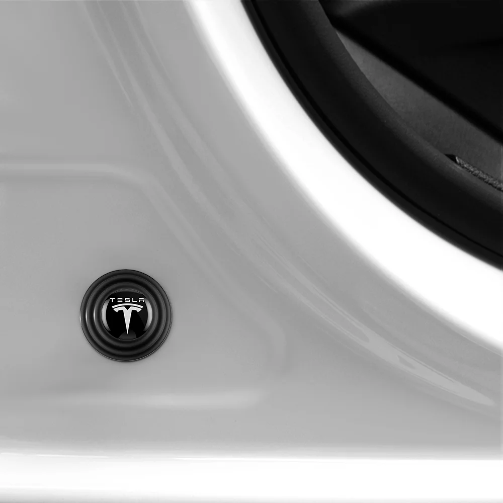 10/20 قطعة باب السيارة الوفير امتصاص الصدمات كتم الجذع مكافحة الضوضاء عازلة لاصق ملصق ل تسلا نموذج 3 نموذج S نموذج X نموذج Y #3