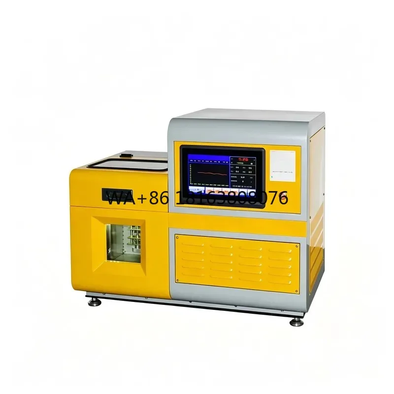 Asphalt Brittleness Tester SP-0613 Fraass Method Breaking Point Test Machine for Bitumen Asphalt Material Laboratory Analysis