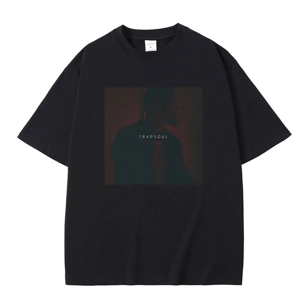 Rapper Bryson Tiller Trapsoul Graphic T-shirt Men Women Hip Hop Oversized Tshirt Summer Men's Fashion Vintage Short Sleeve Tees