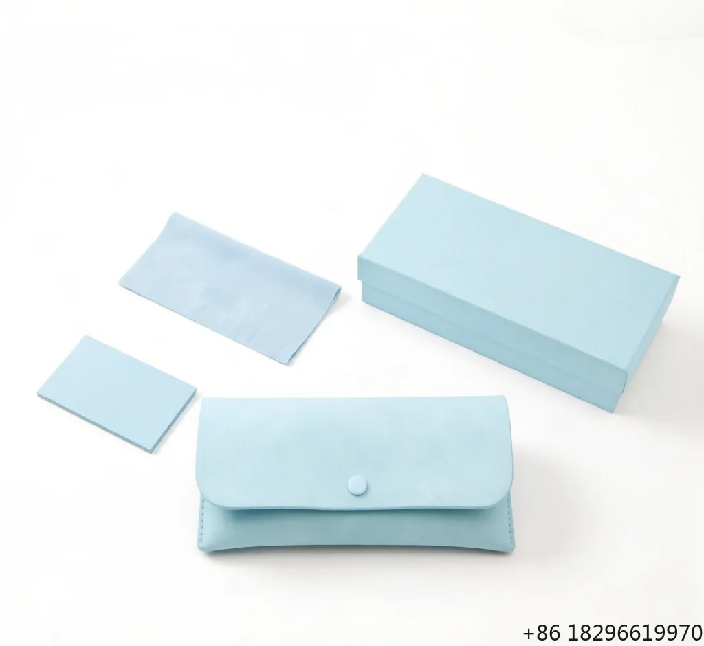 In Stock, Factory Direct Supply of Stylish and High-end Eyeglass Cases, Soft-pack Sunglasses Cases.