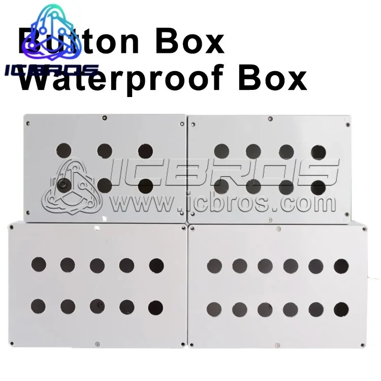 

Waterproof Push Button Switch Box Elevator Emergency Stop Control Box Industrial Plastic Electrical Box 22mm