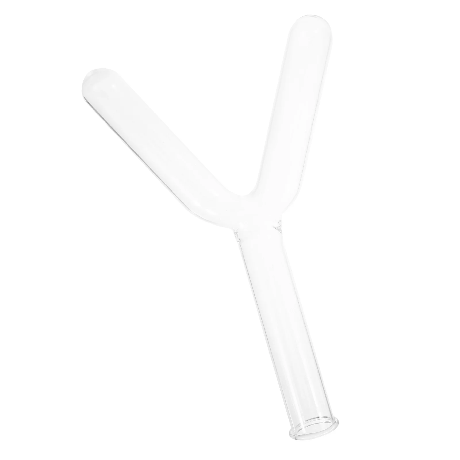 

Laboratory Glass Y Connector Tube Glass Connecting Adapter Y-Shaped Connector for Gas Experiments Chemistry Teaching Instrument