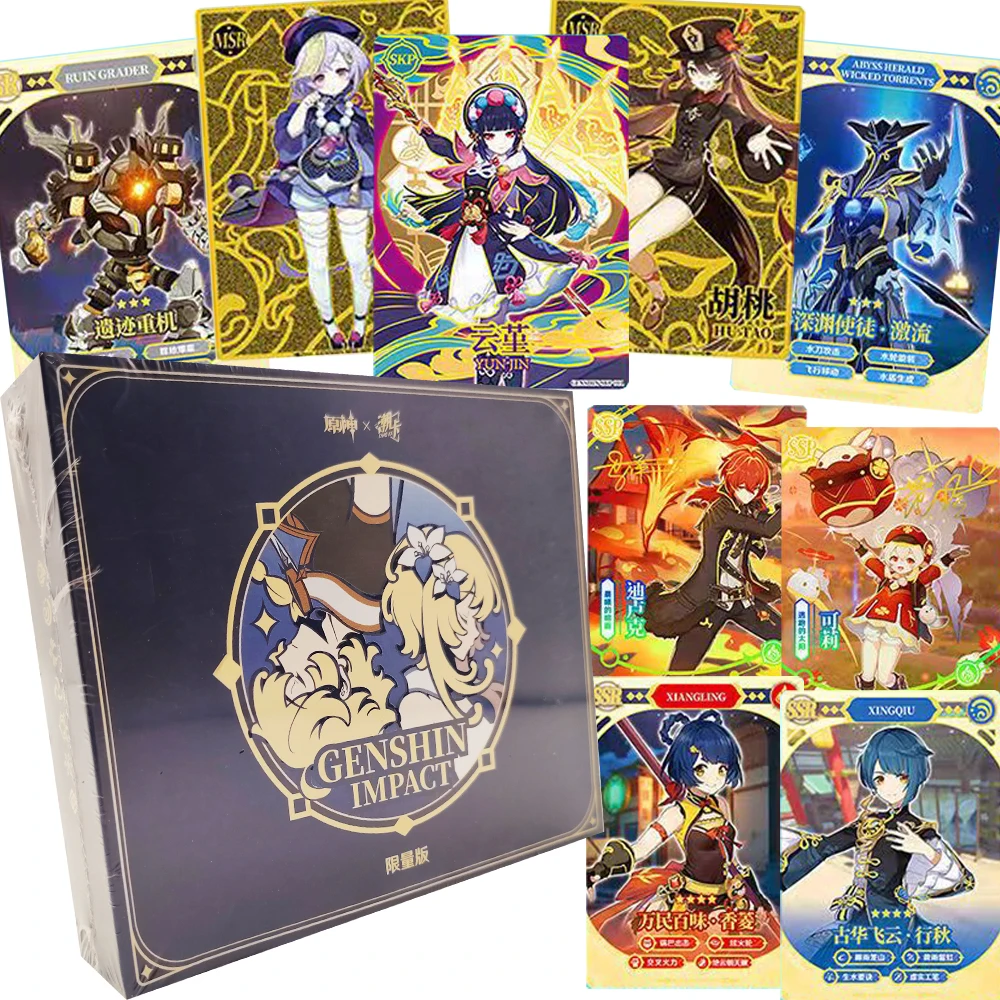 open-world-3d-game-genshin-impact-collection-card-for-fans-ssr-creative-charm-character-portrait-card-booster-box-table-toy-gift