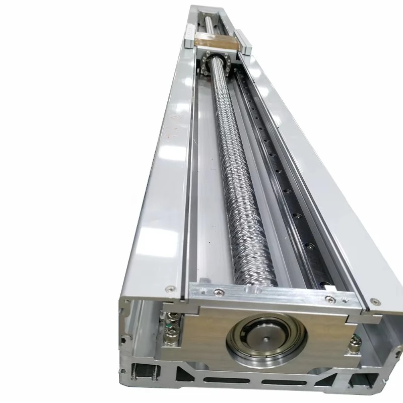 CNC Motion Standaard lineaire geleiderailmodule Ingesloten schuiftafel Lineaire actuator Kogelomloopspindel lineaire module