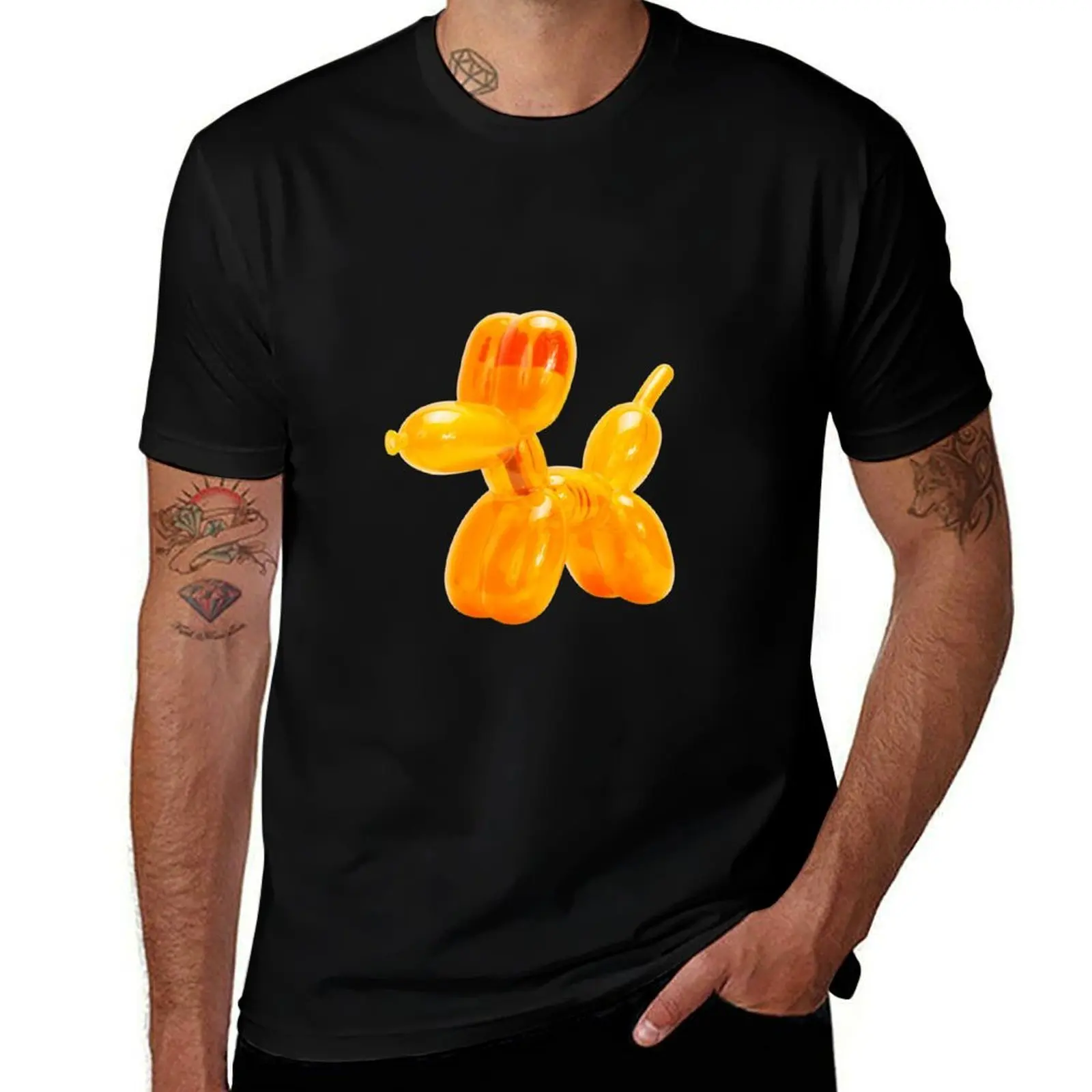 

BABY CLEAR BALLOON ORANGE DOG FUNNY ANATOMY T-Shirt g man t shirts for men man graphic t shirt T-Shirt