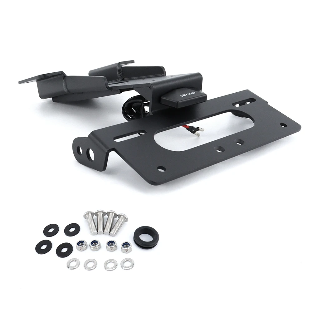 

Motorcycle Rear Tail Tidy Fender Eliminator kit License Plate Holder Rocket 3 R / GT 2020-2025 Rocket 3 Storm GT For Triumph