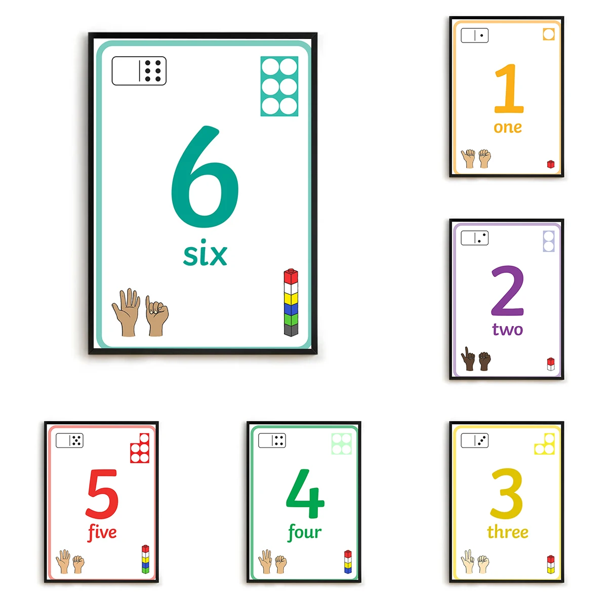 

Digital Flash Card Parenting Education Poster Pictures Wall Decoration Living Room Decor Man For Home Vintage Waterproof Canvas