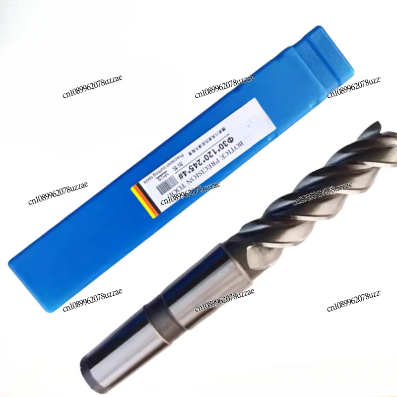 Taper Shank End Mill Lengthened, Knife Washer High Speed Steel Sharp Super Hard Extra Long Milling Cutter 14-80mm4 Blade