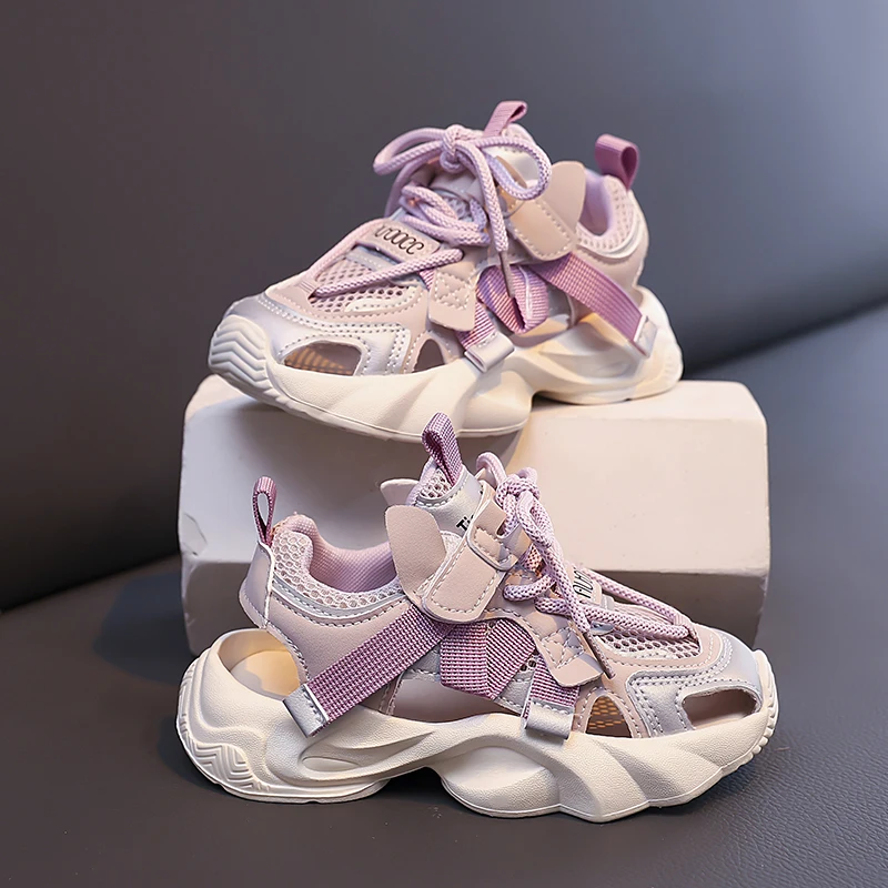 جديد الصيف أحذية أطفال الصنادل ثقب أحذية الأطفال النعال لينة مريحة الصيف أحذية الشاطئ الطفل Sandalias #5