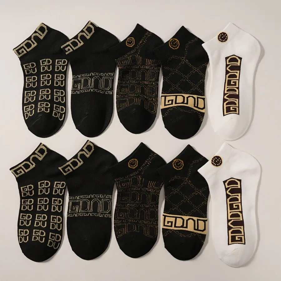10-Pair Breathable, Comfortable, and Soft Socks
