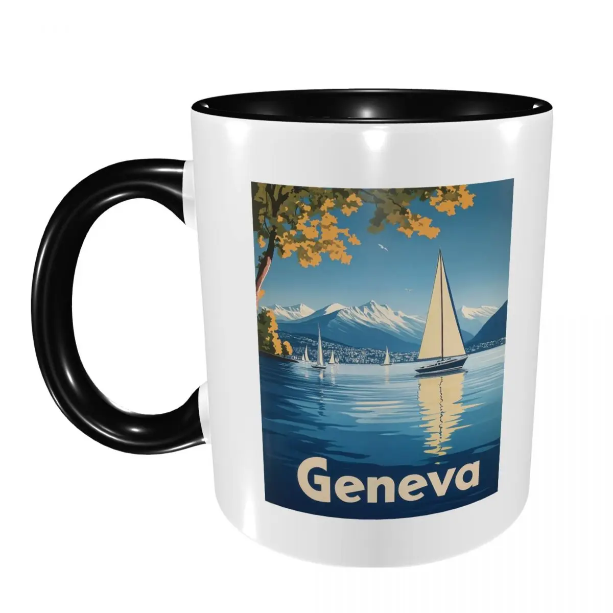 Discover The Enchanting Allure Of Geneva Mug Funny Ceramic Coffee Cups Tea Mugs Milk Cup Drinkware Gifts for Friends