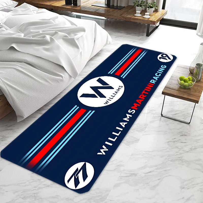 F1 Racing W-williams Door Mat Entrance Doormat Non-slip Washable Kitchen Carpet Living Room Hallway Rugs Door Mats Bathroom Bath