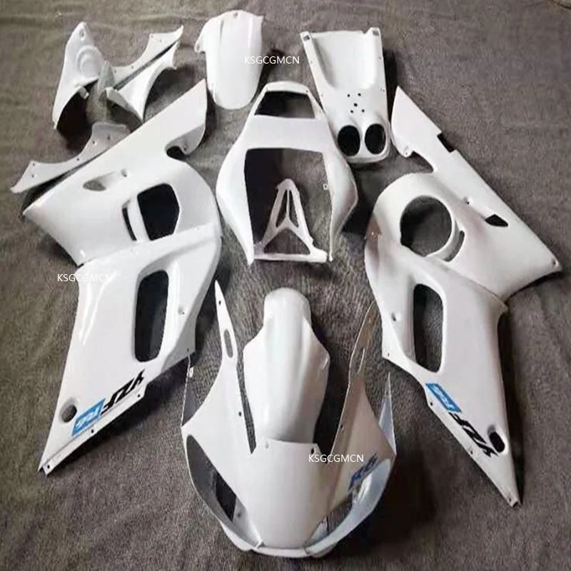 High -Motorcycle white ABS Plastic Injection Bodywork Fairing Full Kit For YAMAHA YZF-R6 1998-2002 YZF-R6 98 99 00 01 02 Parts