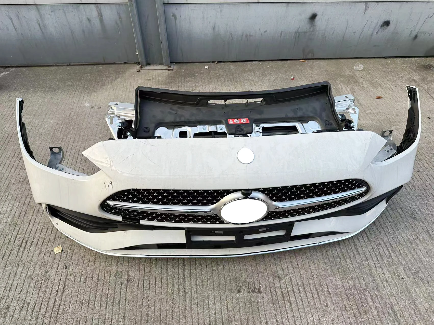 For Original Mercedes Benz C-Class W206 Front Bumper with Radiator Grille Auto Parts