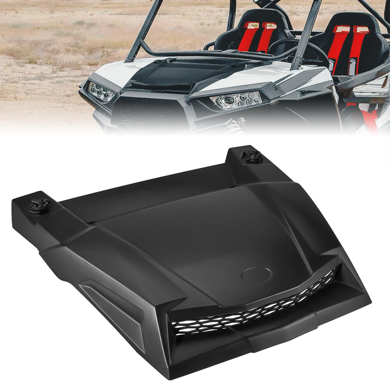 

UTV Hood Scoop Air Intake Kit Compatible with Polaris 2014-2018 RZR XP 1000 Turbo 2014-2020 RZR XP Turbo 900 1000 S #2881467