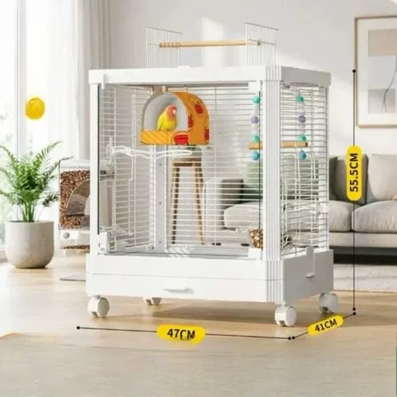 Nest Quail Stand Bird Cages Luxury Accessories Large House Houses Bird Cages Cockatiel Lovebird Bird Supplies Pet Furniture