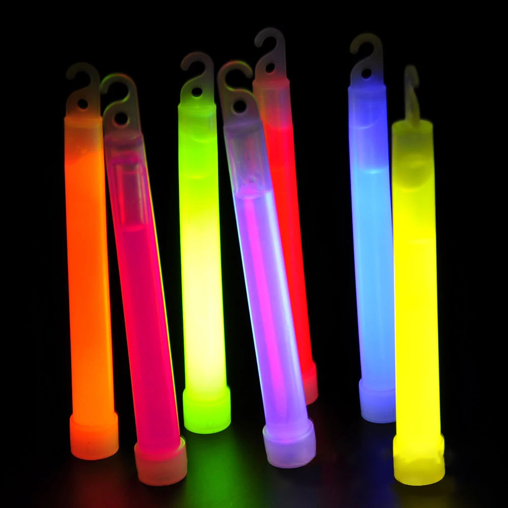 YOMDID 5/7Pcs/lot 6inch Glow Stick Chemical light stick Camping Emergency Led Neon Fluorescent Carnival Christmas Party decor