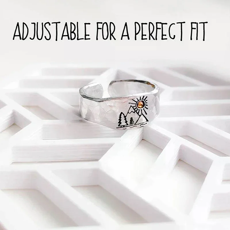 Ring Vintage Fashion Adjustable for Women Gift Accessories Stylish Design High Quality Durable Material